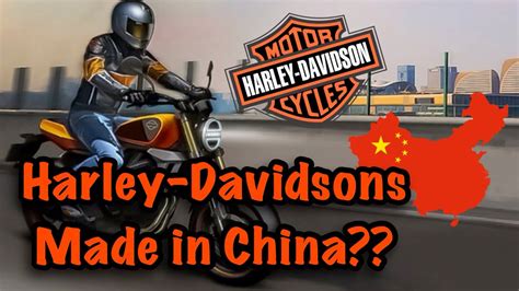 are harleys made in china